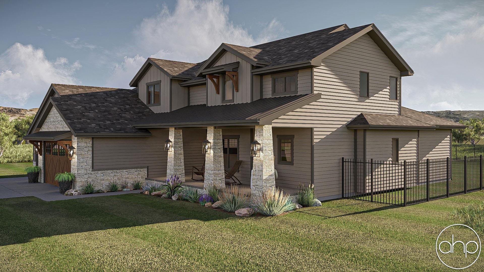 Texas Hillside Rendering