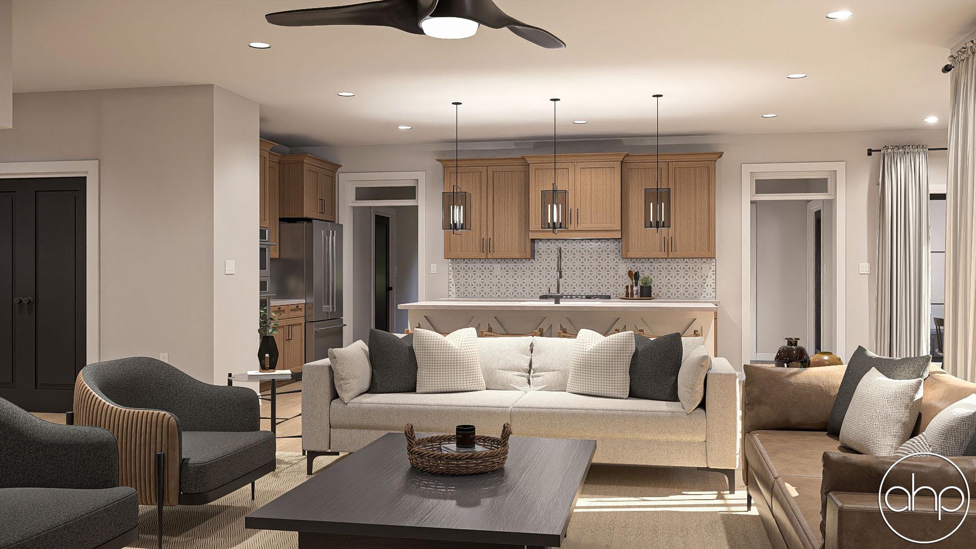 Poplar View Rendering