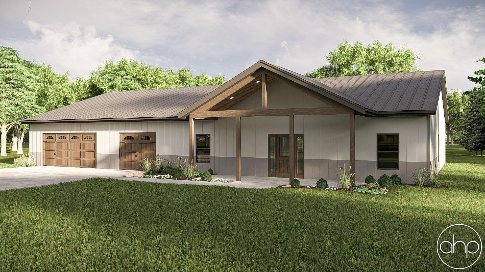 Grand Valley barndominium floor plan 29672