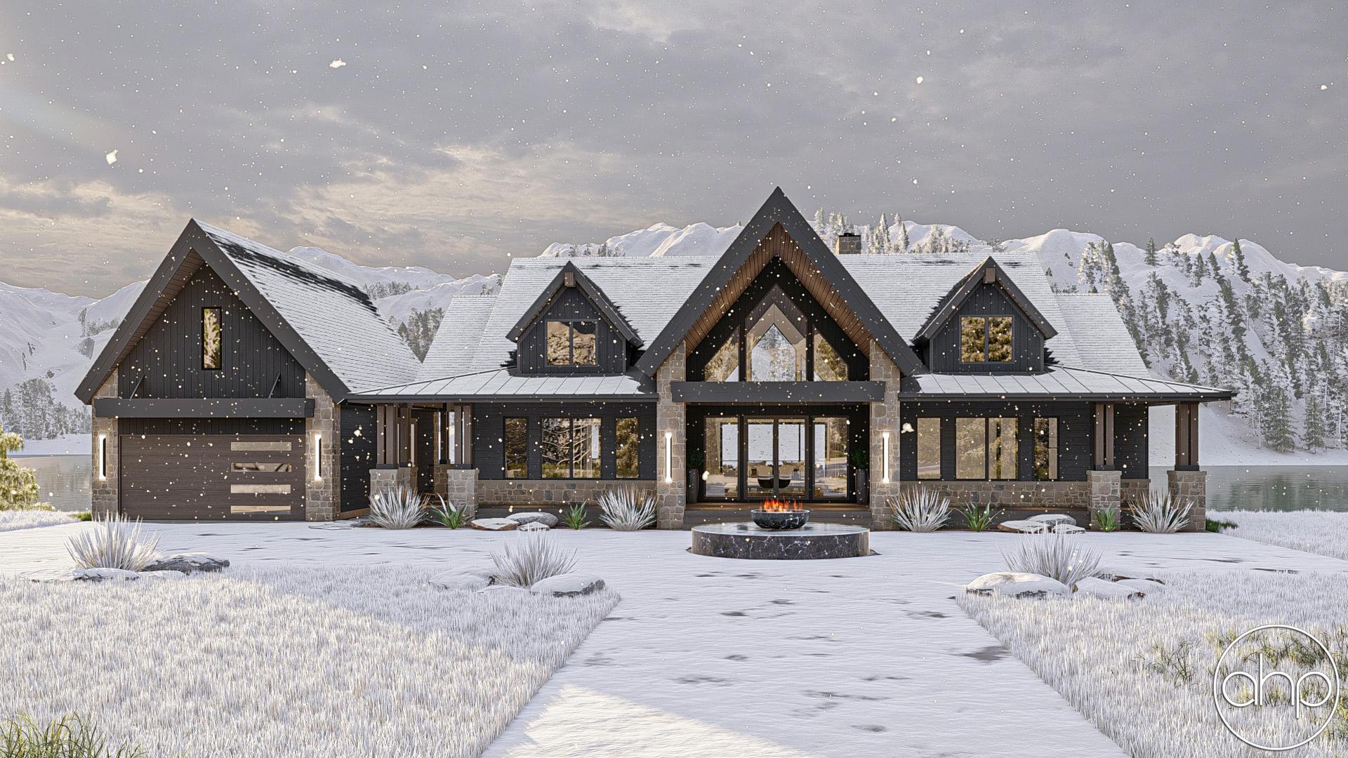 Skyline View Rendering