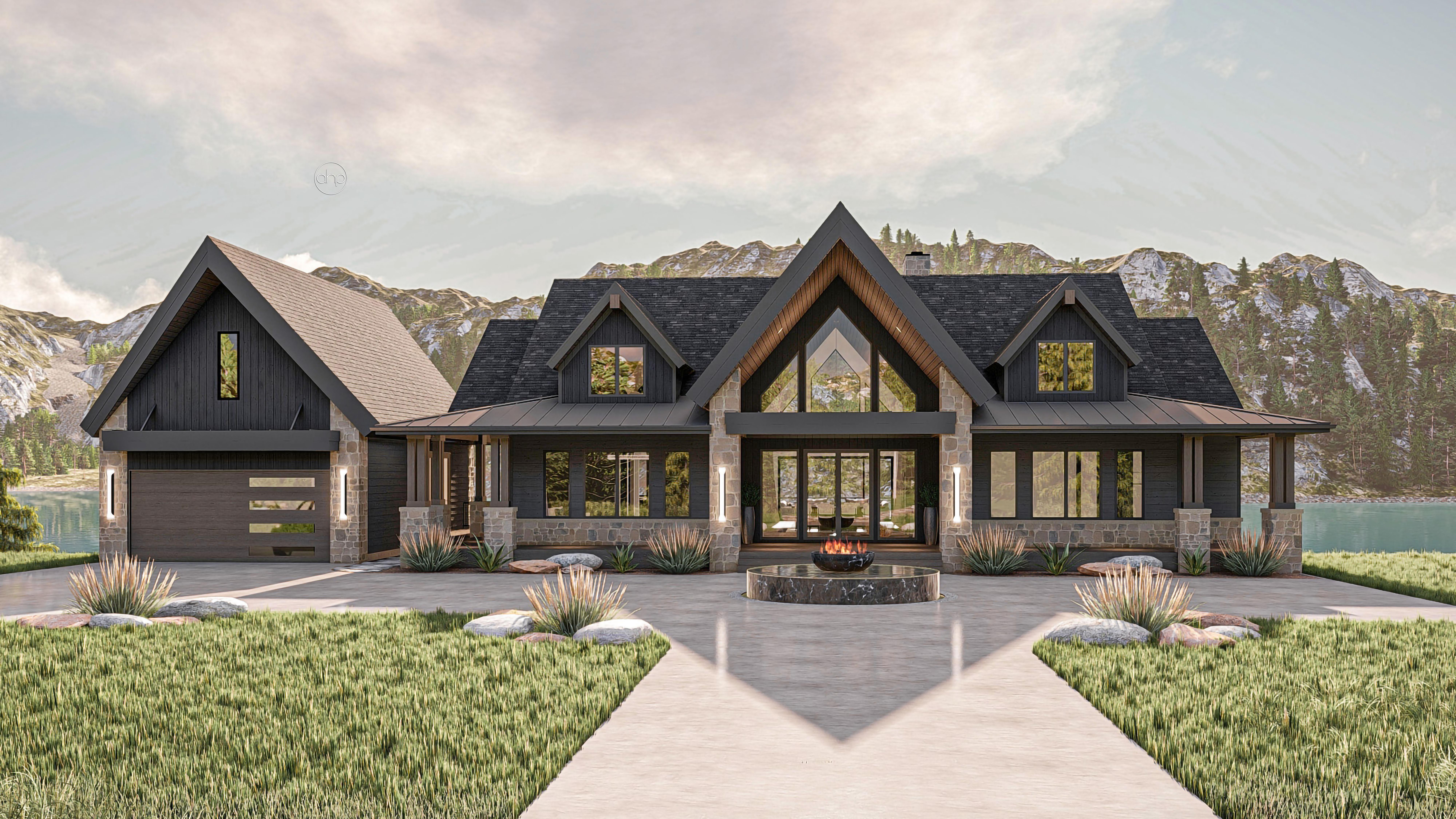 Skyline View Rendering