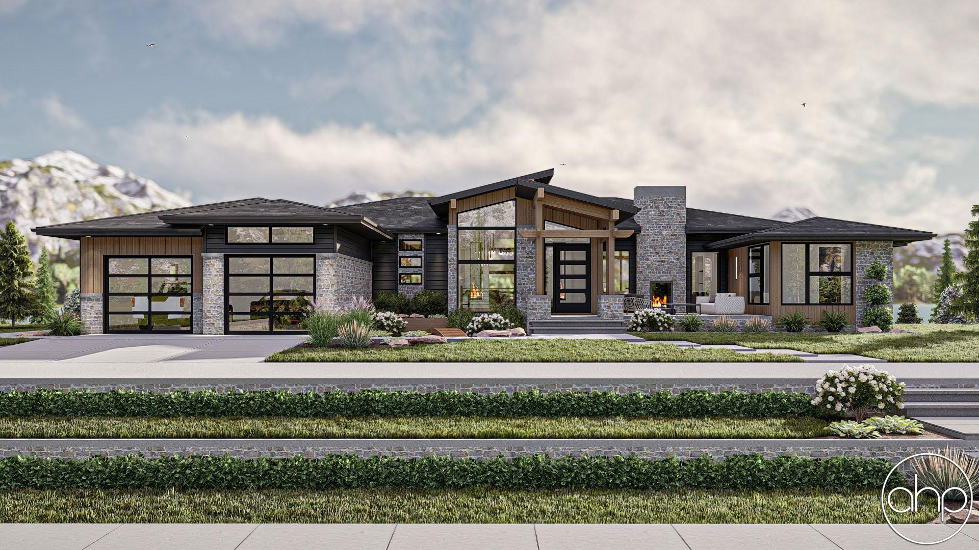 Pine Lake Rendering