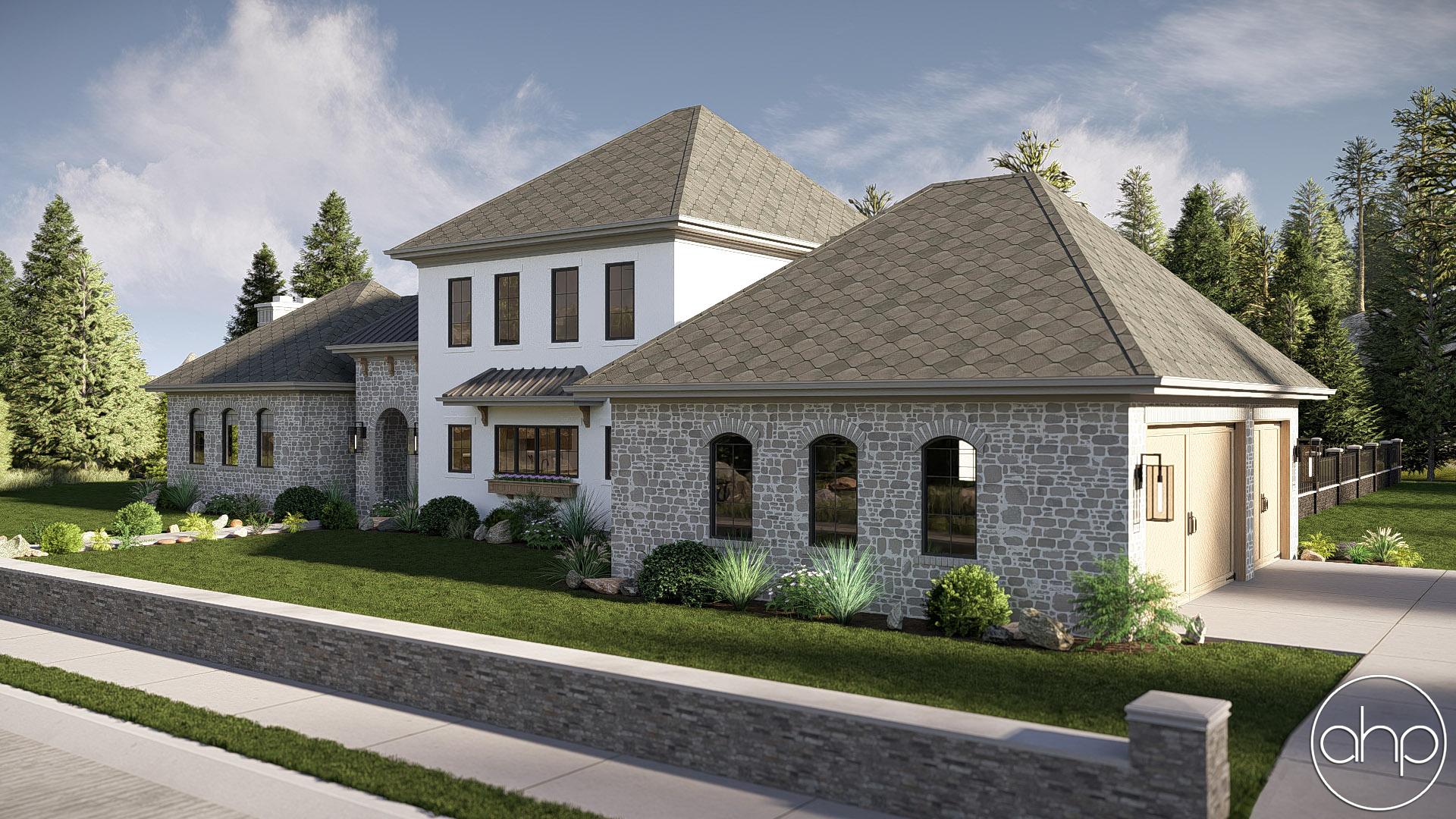 Bertrand Manor Rendering