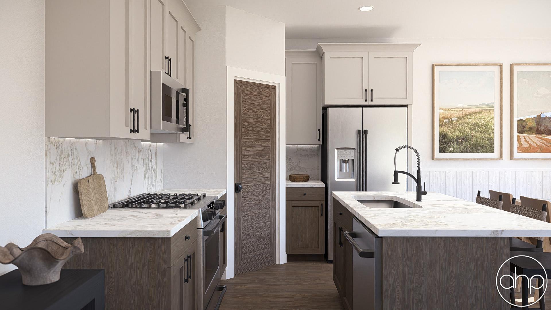 Pine Breeze Rendering