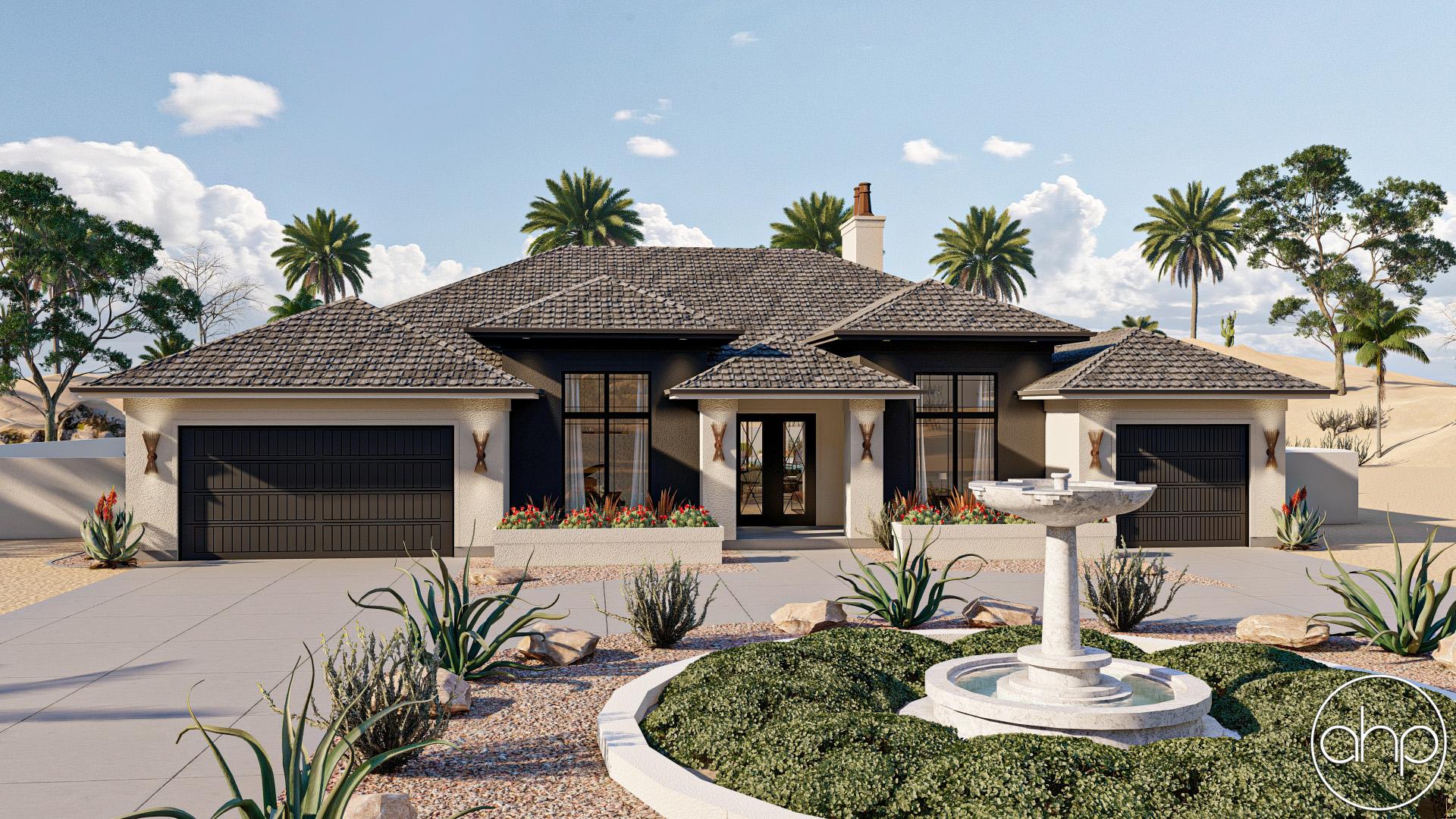 Twin Oaks Rendering