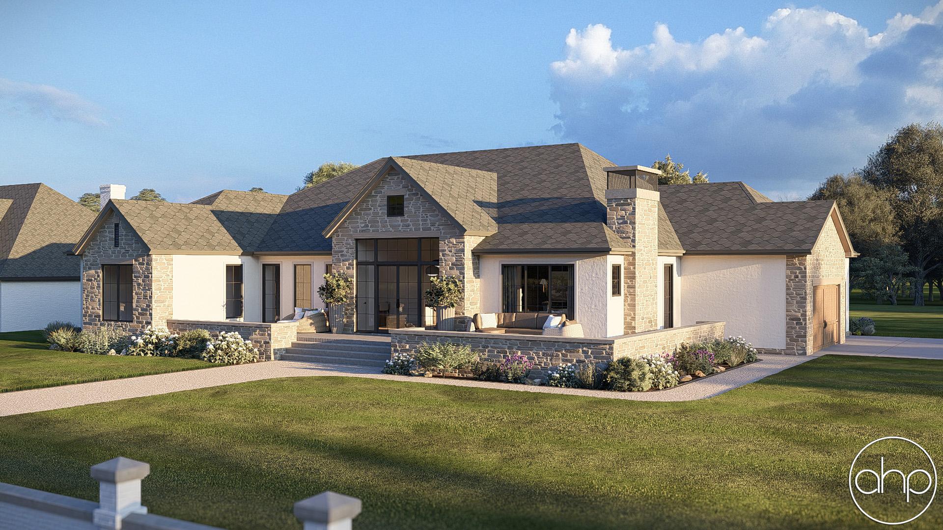 Black Oak Rendering