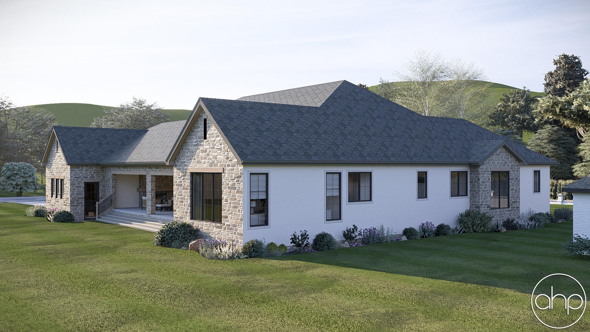 Black Oak Rendering