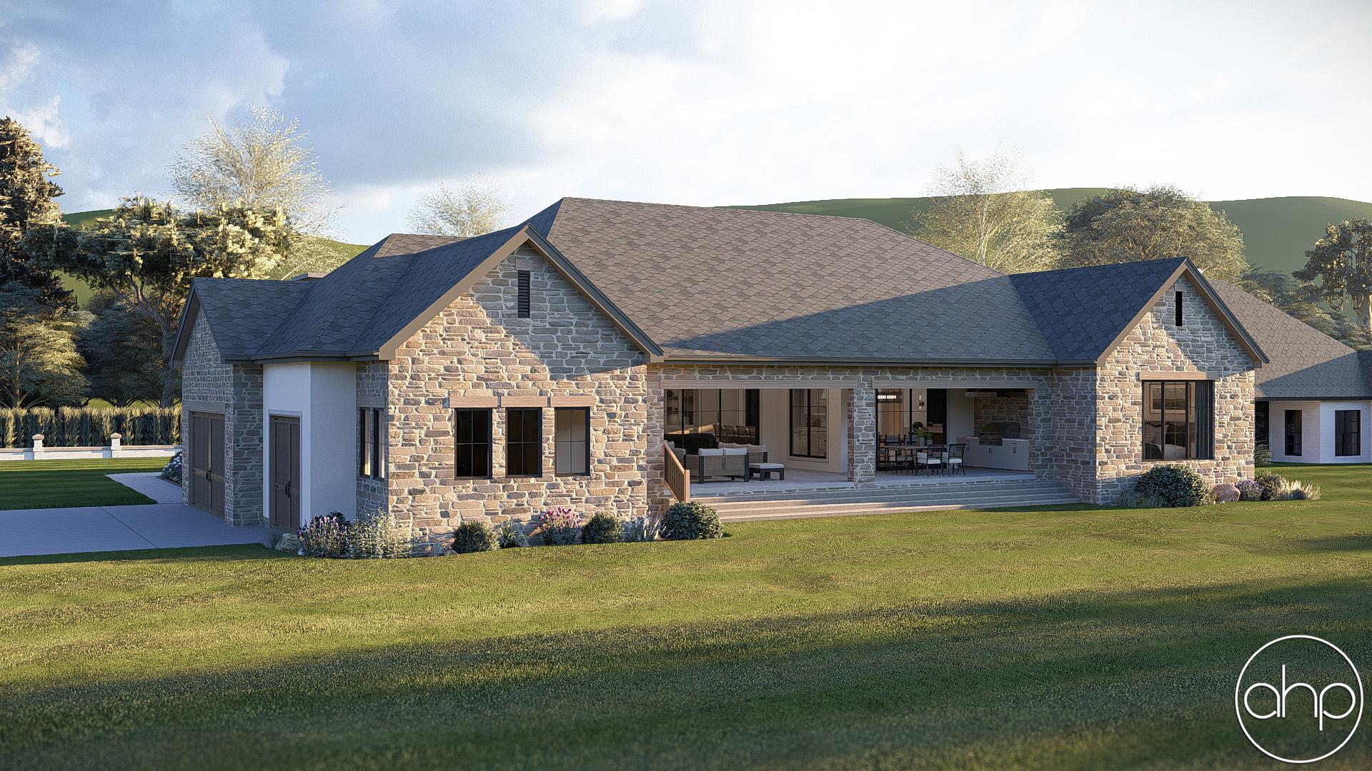 Black Oak Rendering