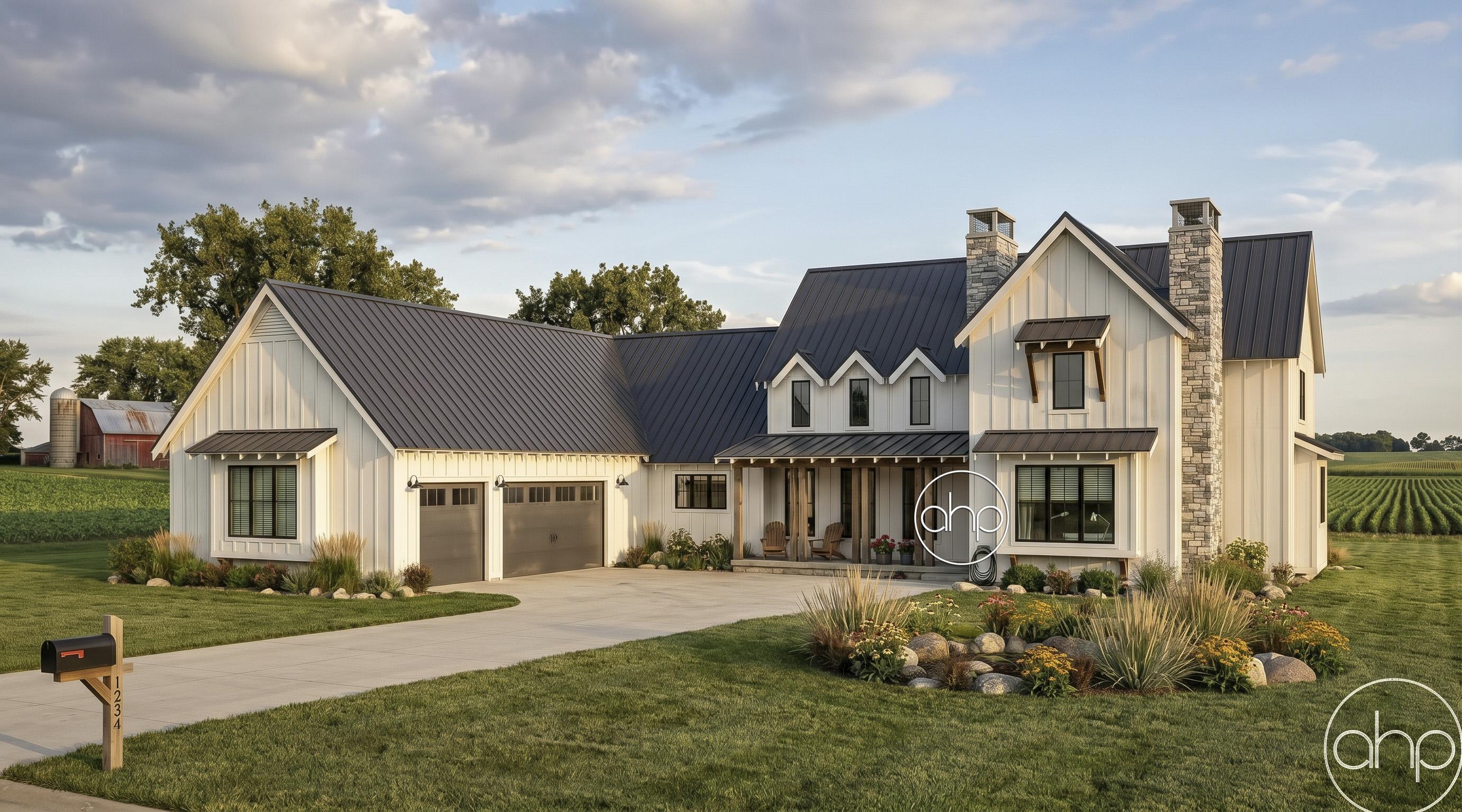 Summerfield — Modern Farmhouse house plan by Advanced House Plans