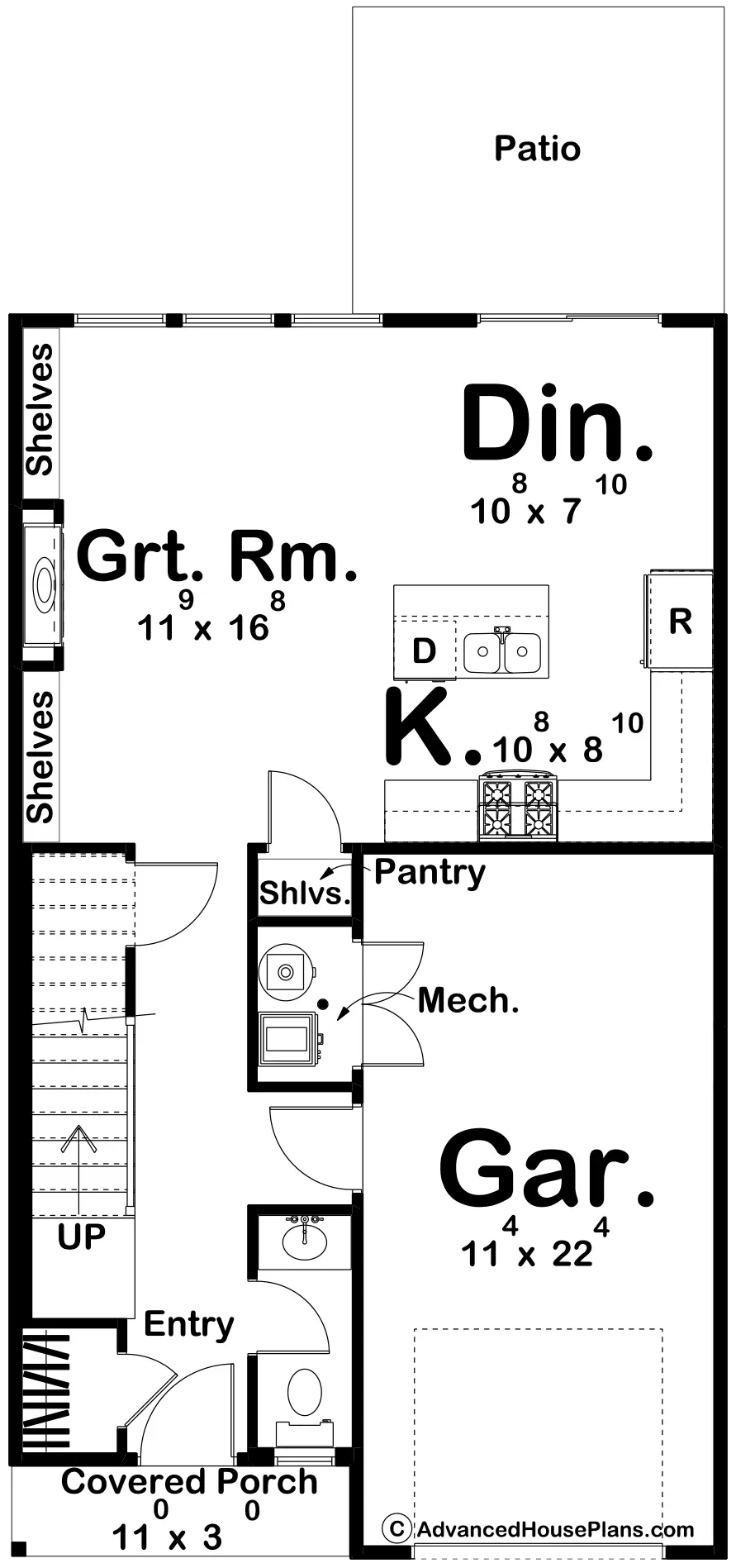 Main Floor floor plan