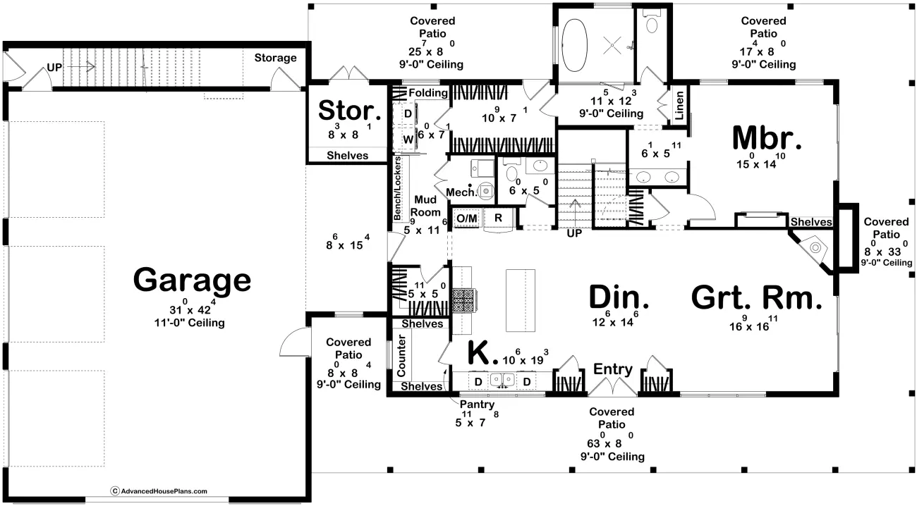 Main Floor floor plan