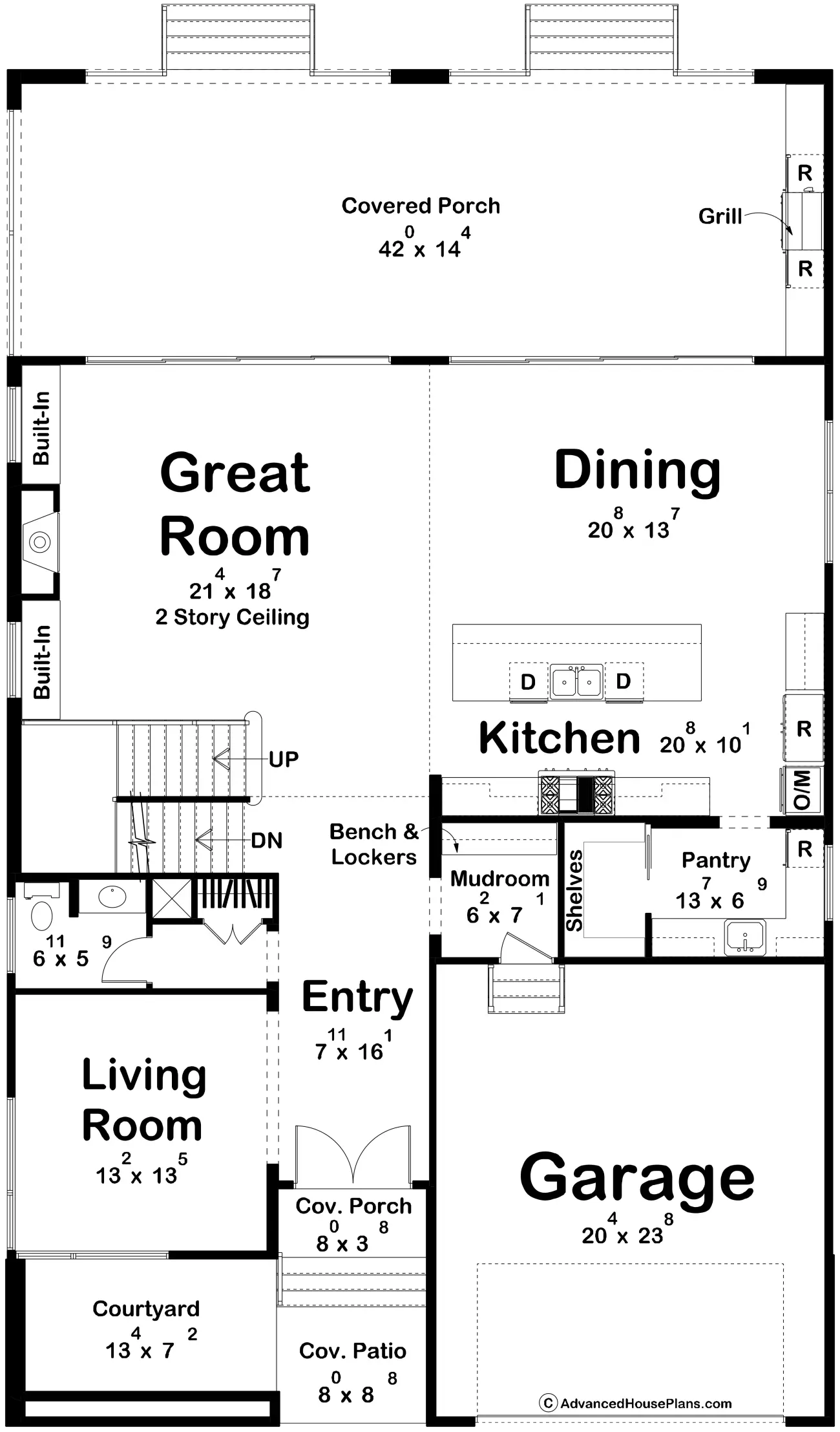 Main Floor floor plan