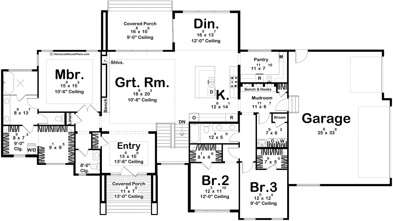 Main Floor floor plan