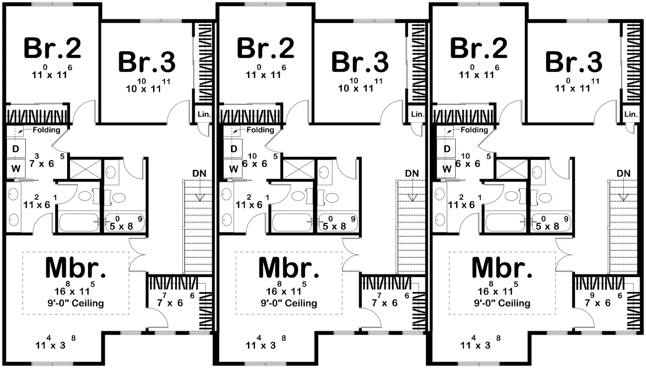 Second Floor floor plan