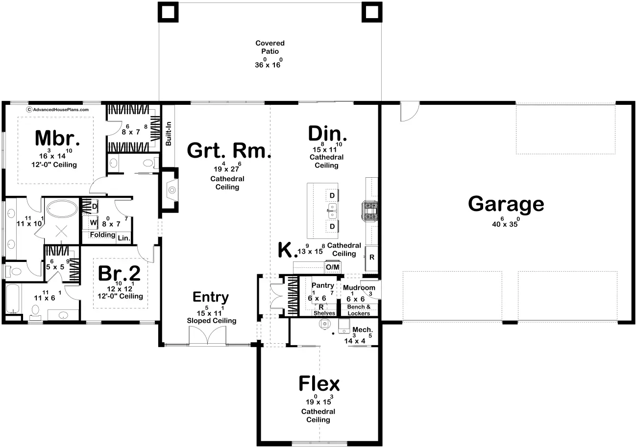 Main Floor floor plan