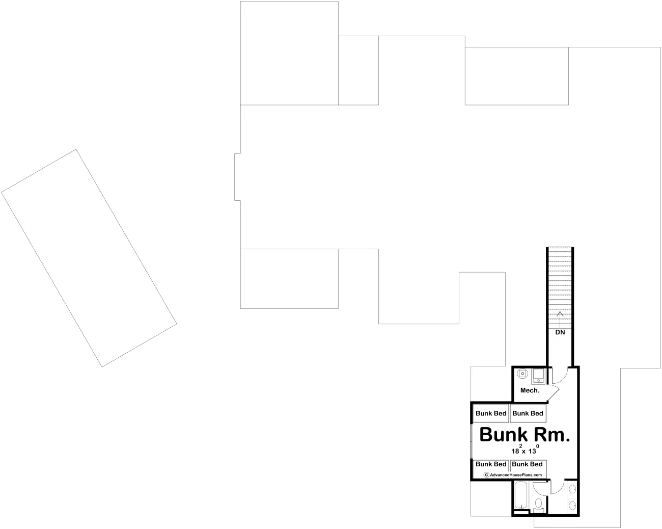 Second Floor floor plan