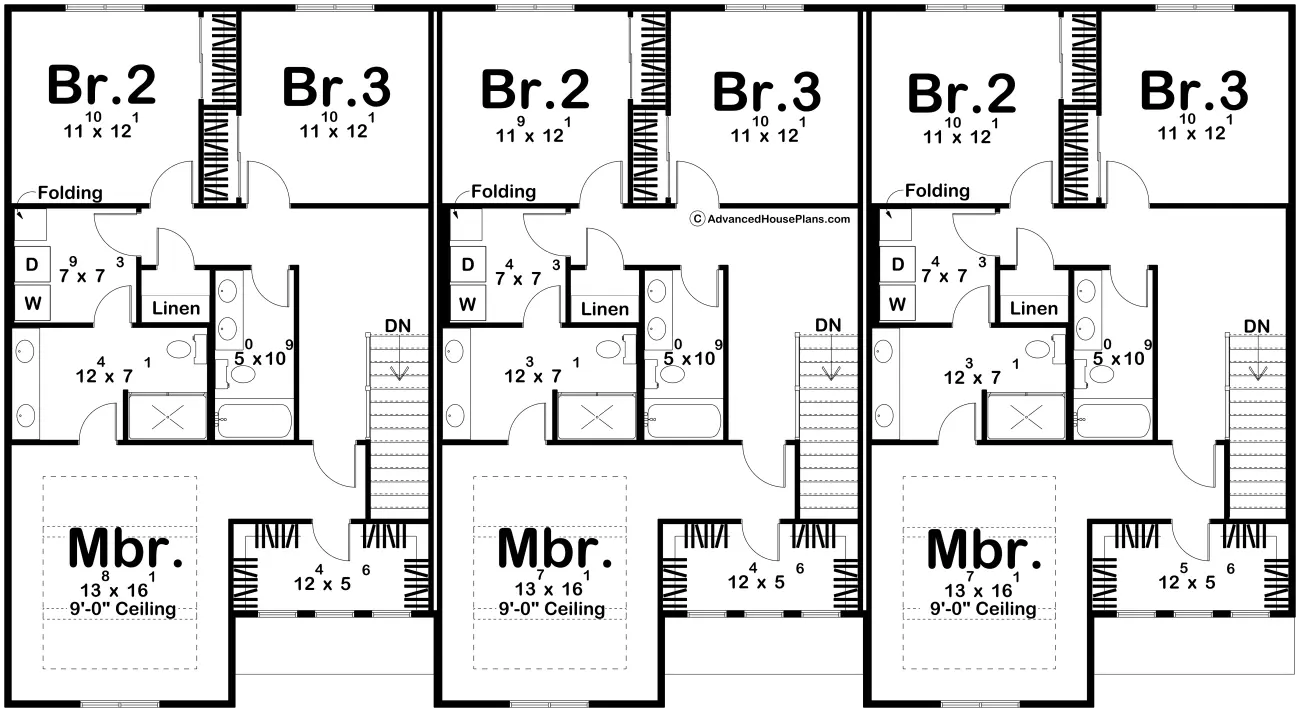 Second Floor floor plan