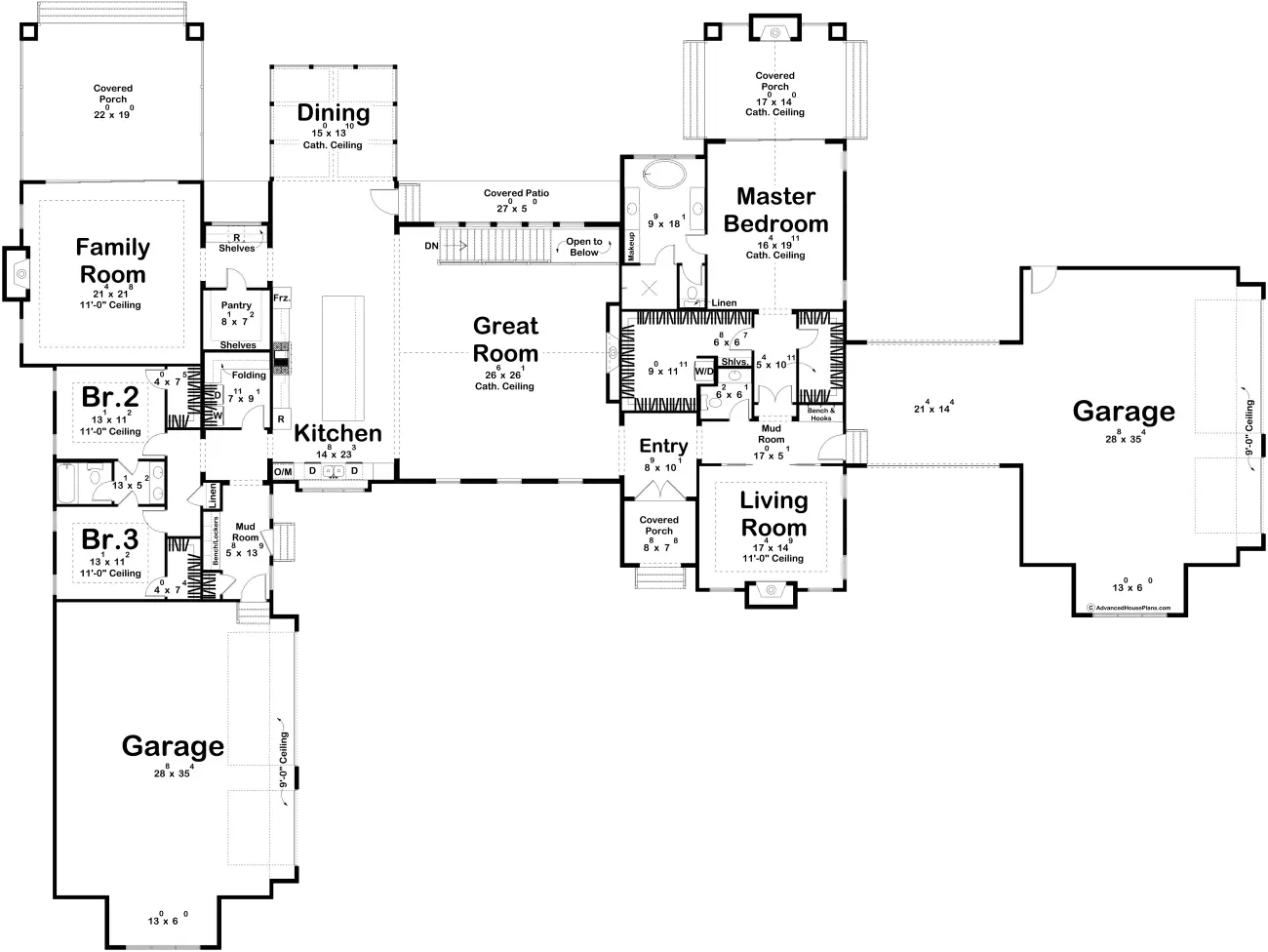 Main Floor floor plan