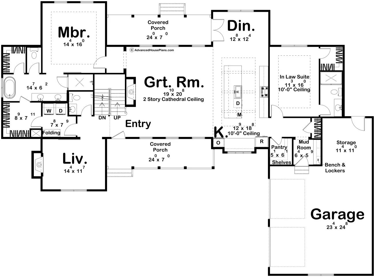 Main Floor floor plan