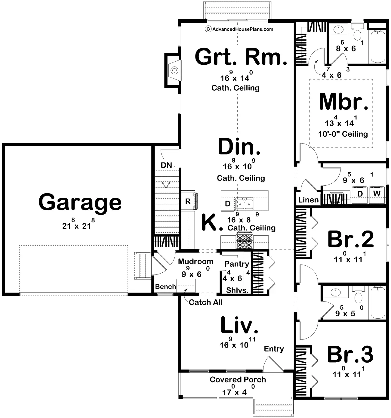 Main Floor floor plan