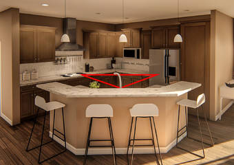 Is the kitchen work triangle still used in modern kitchens?