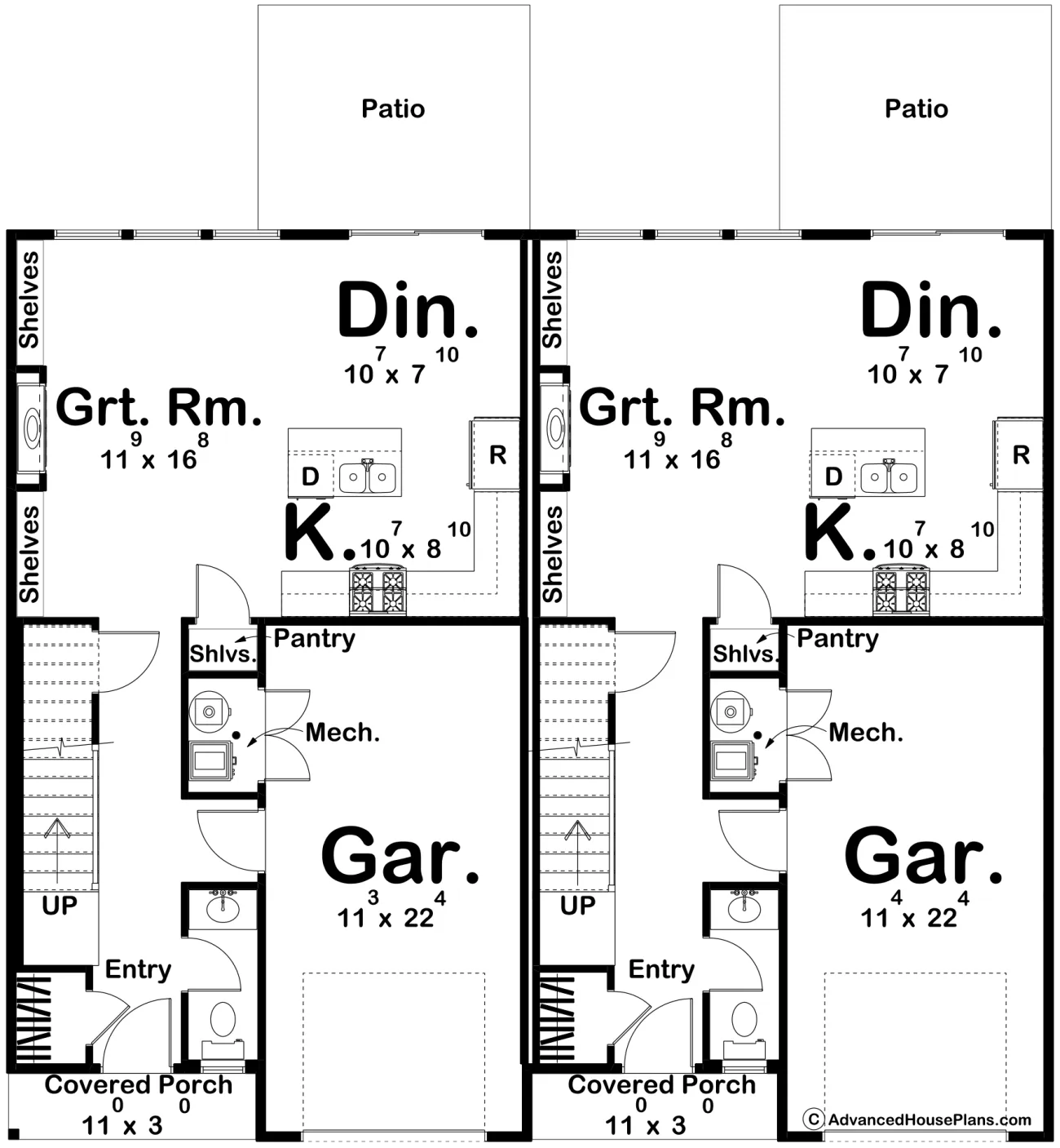 Main Floor floor plan