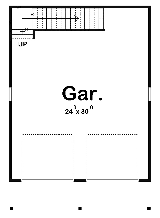 Traditional Garage Plan | Thayer