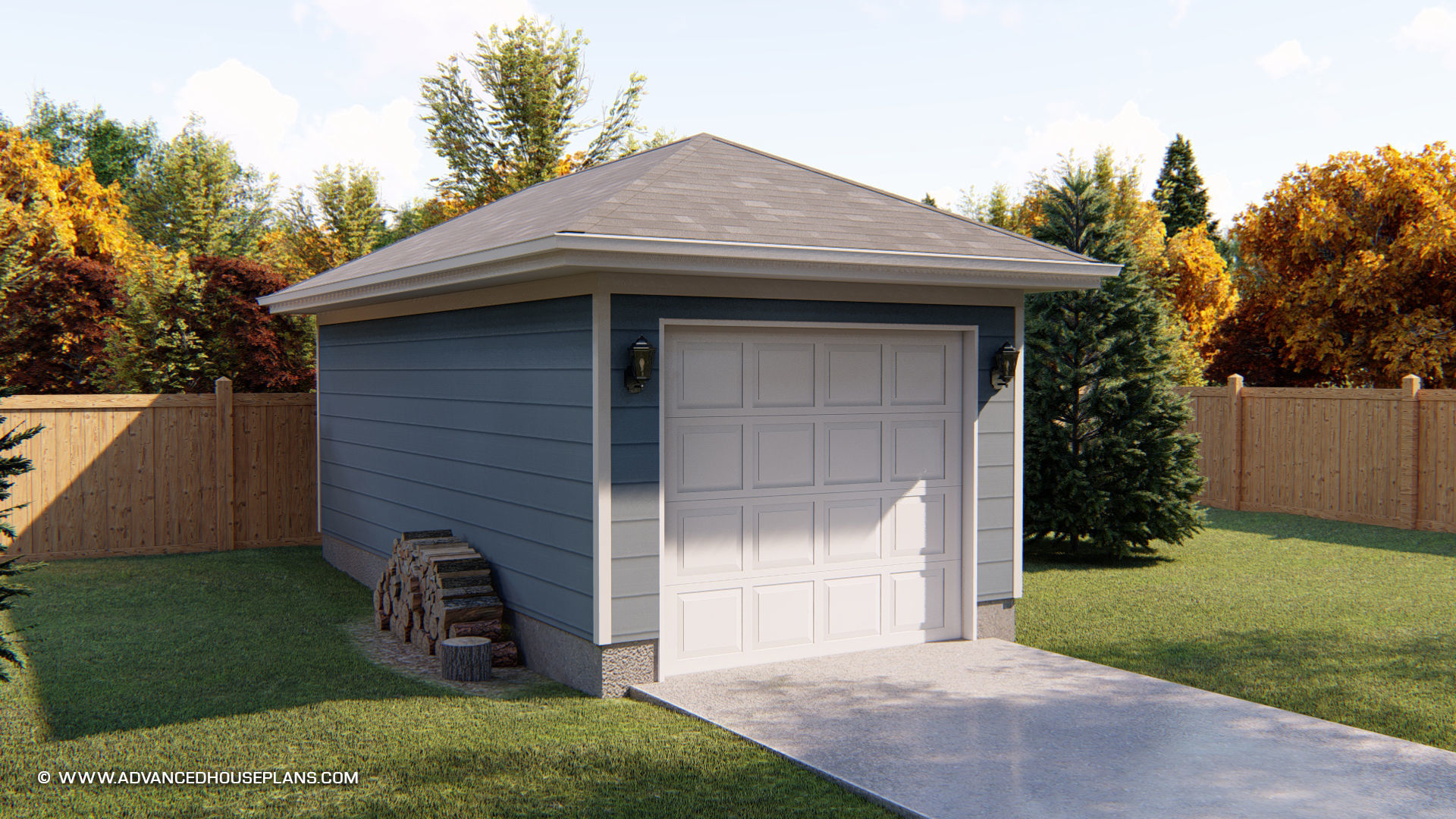 Traditional Garage Plan | Gage