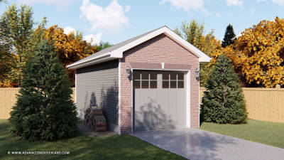 Traditional Garage Plan | Colfax