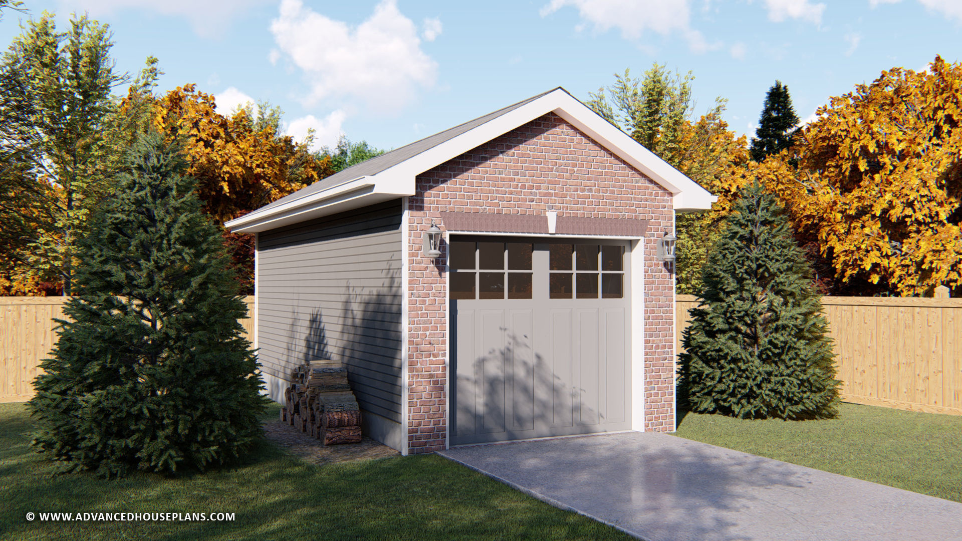 Traditional Garage Plan | Colfax