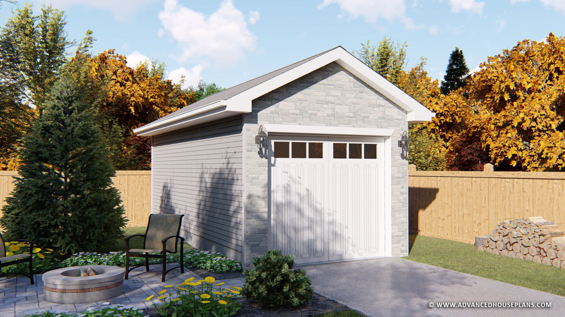 Traditional Garage Plan | Blaine