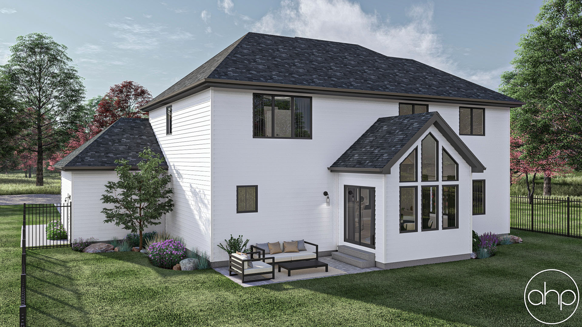 2 Story Traditional House Plan | McKinley