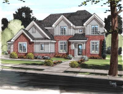 1.5 Story Traditional House Plan | Holbrook