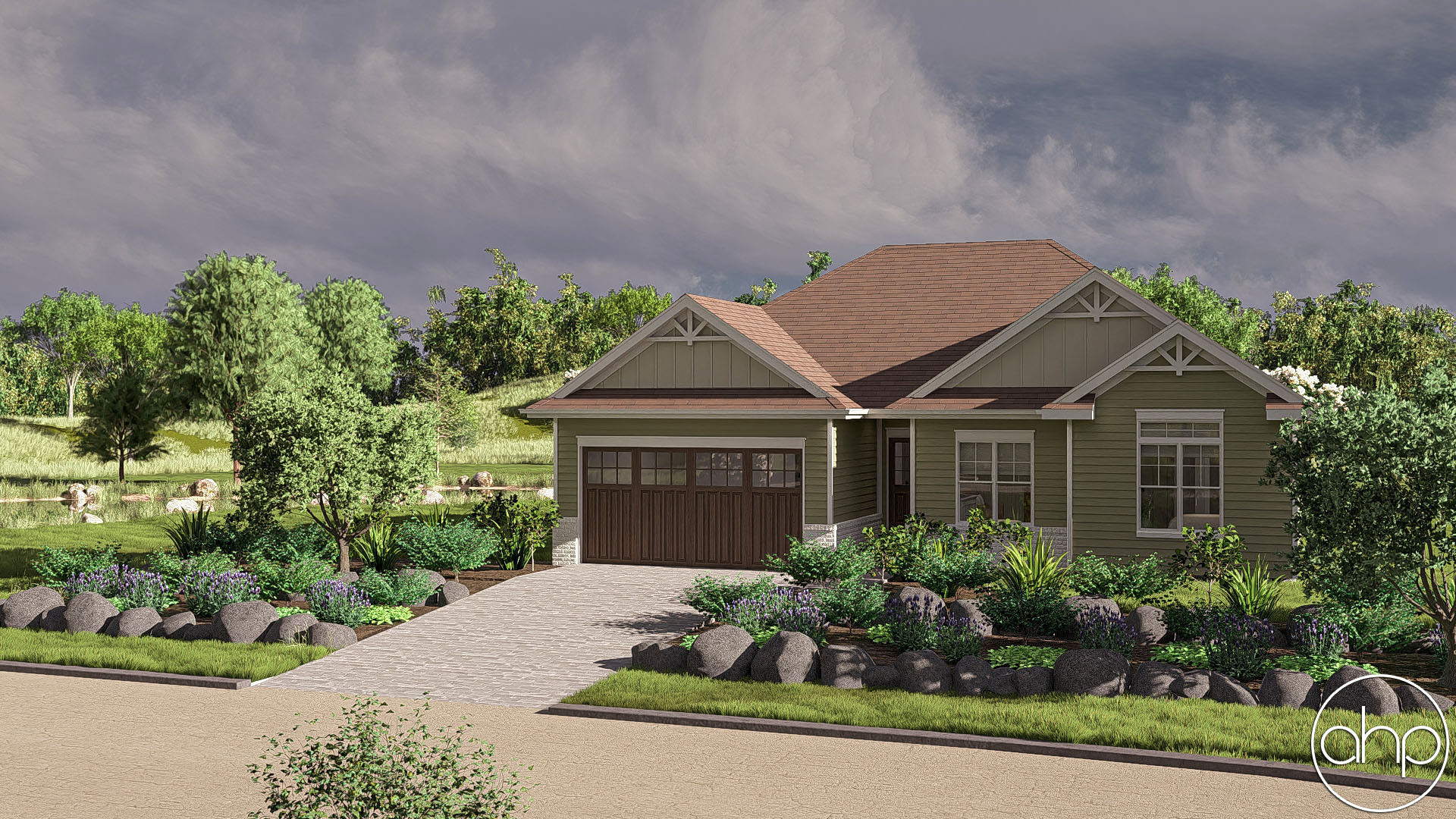 Affordable Small 1 Story Traditional House Plan with 3 Bedrooms| Springhill