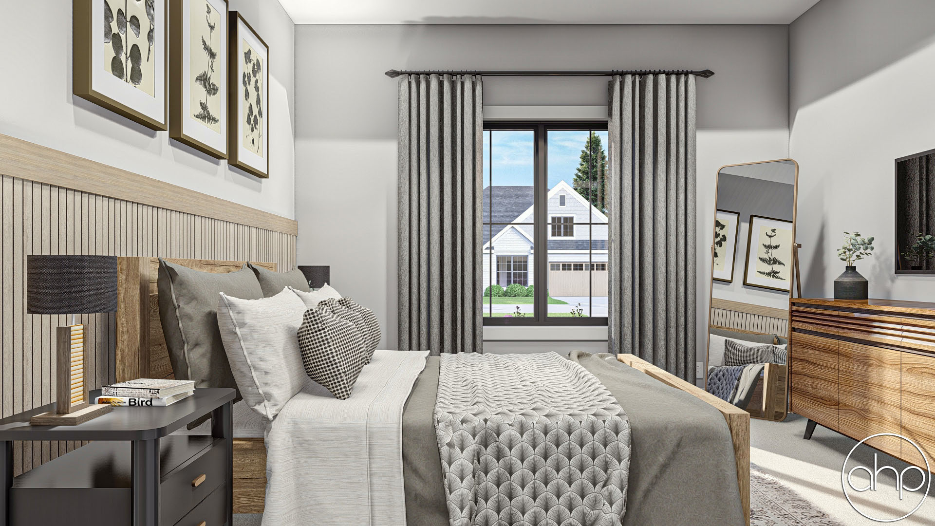 1 Story Multi-Family Traditional House Plan | Banks