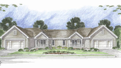 1 Story Multi-Family Traditional House Plan | Callahan