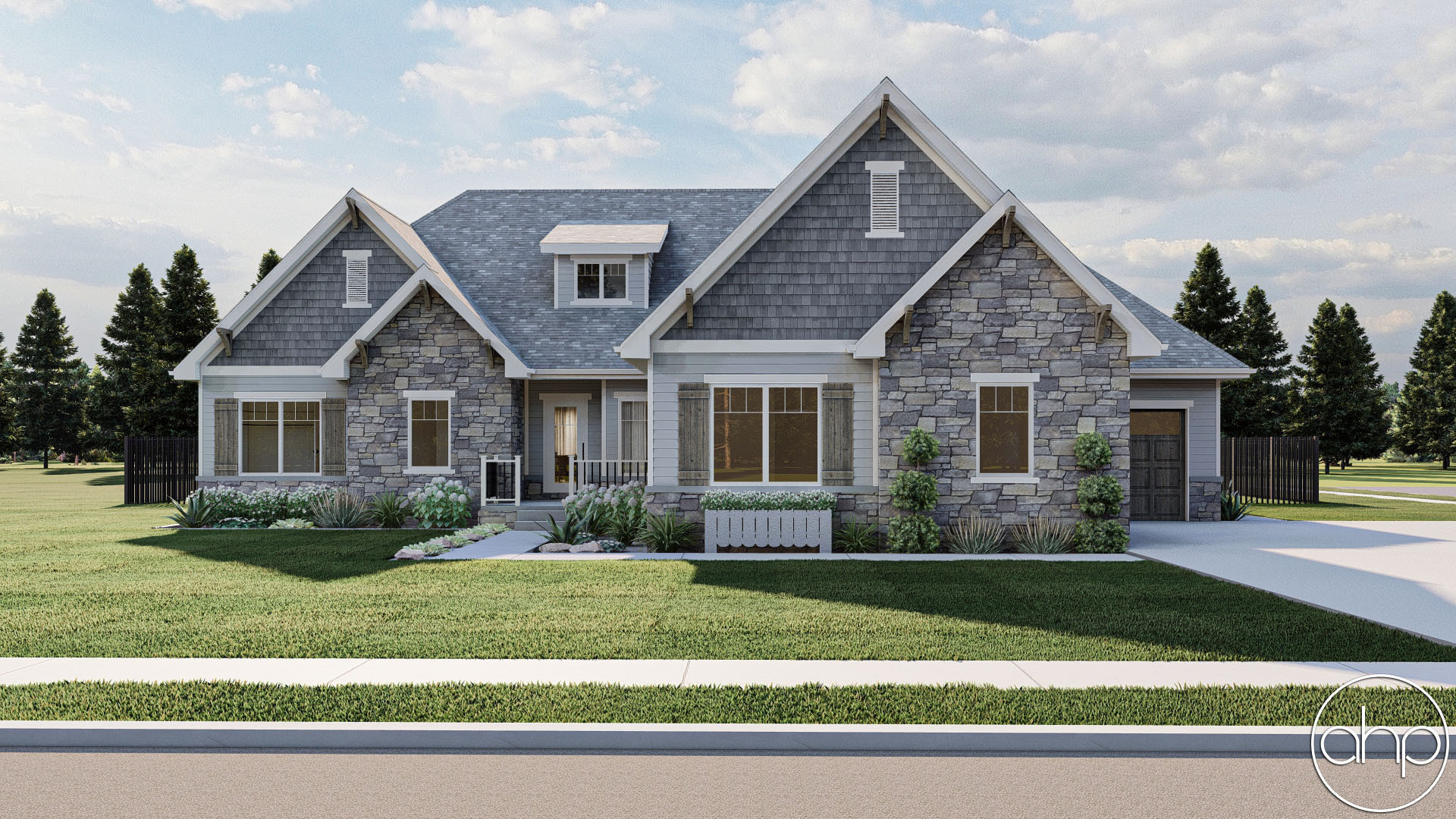 Alexander — Traditional house plan by Advanced House Plans