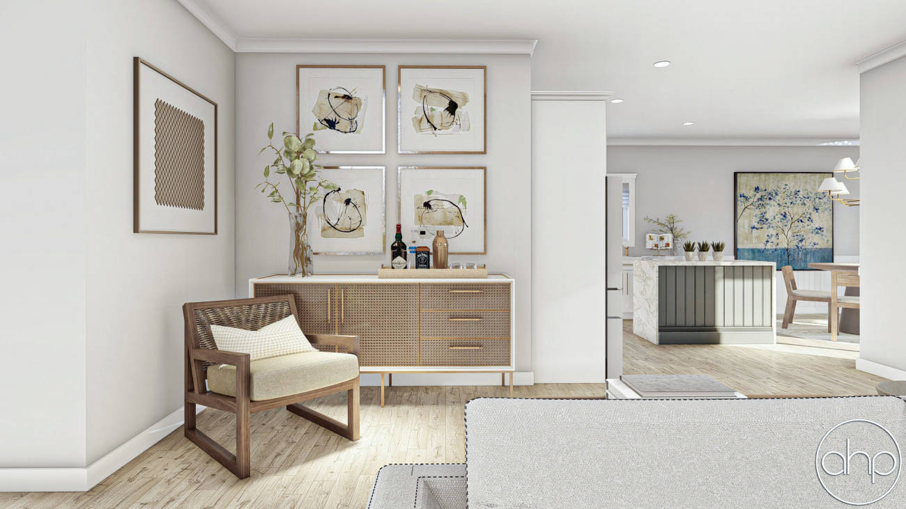 2 Story Family Room French Château Living Part II – Interior