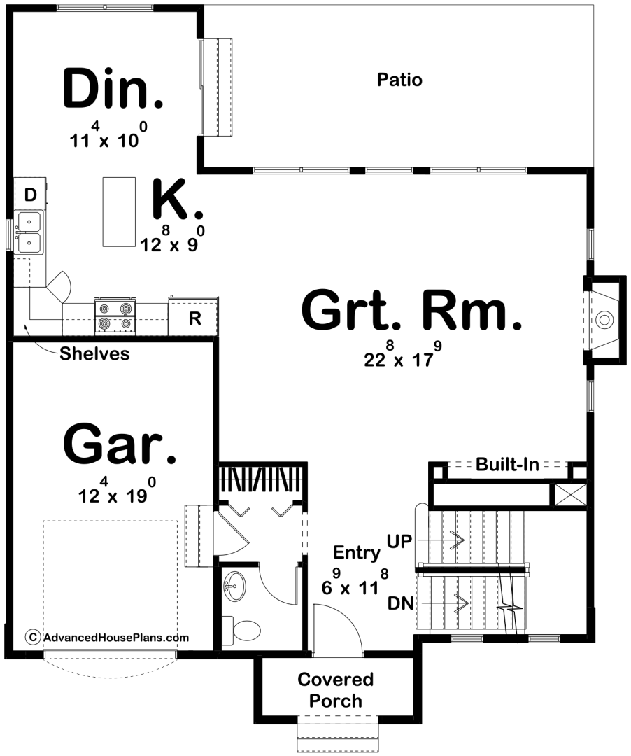 2 Story French Country