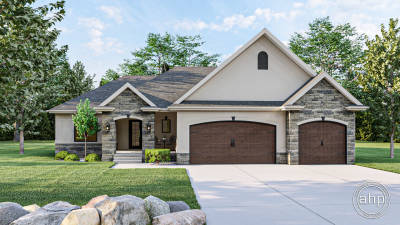 1 Story Traditional House Plan | Picket