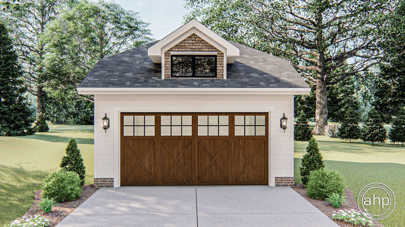 Craftsman Style Garage Plan | Margin