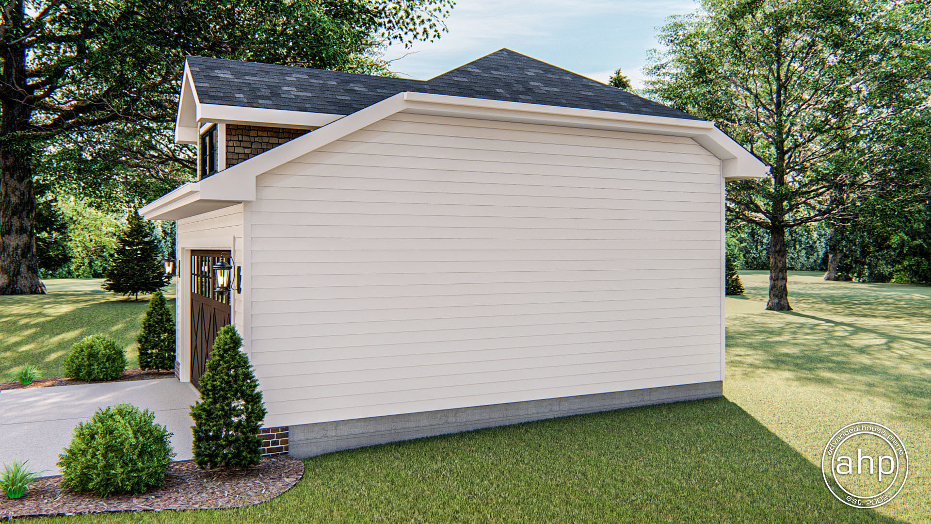 Craftsman Style Garage Plan | Margin