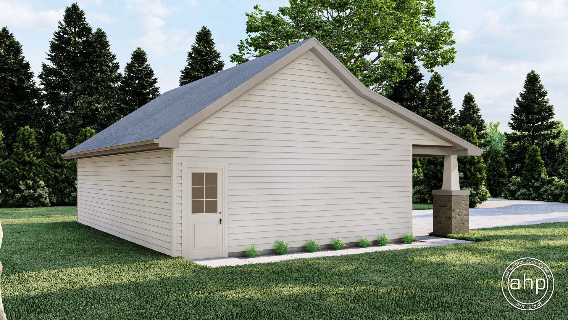 Craftsman Style Garage Plan | Scottsbluff