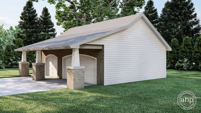 Craftsman Style Garage Plan | Scottsbluff