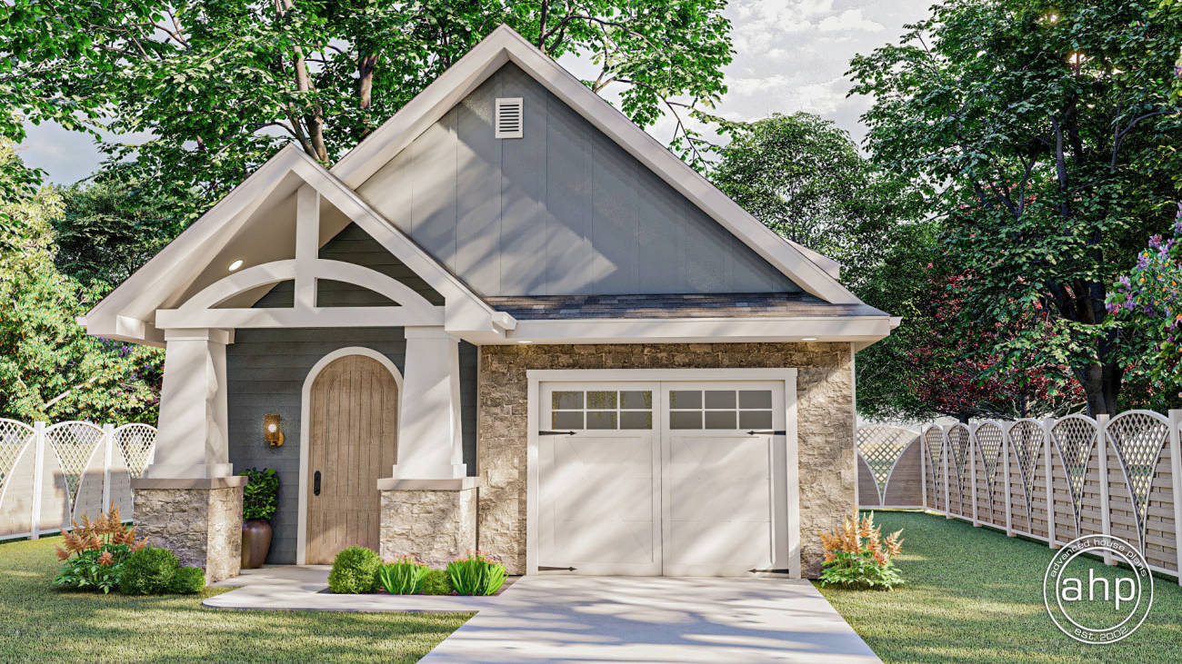 Craftsman Style Garage Plan | Wheeler