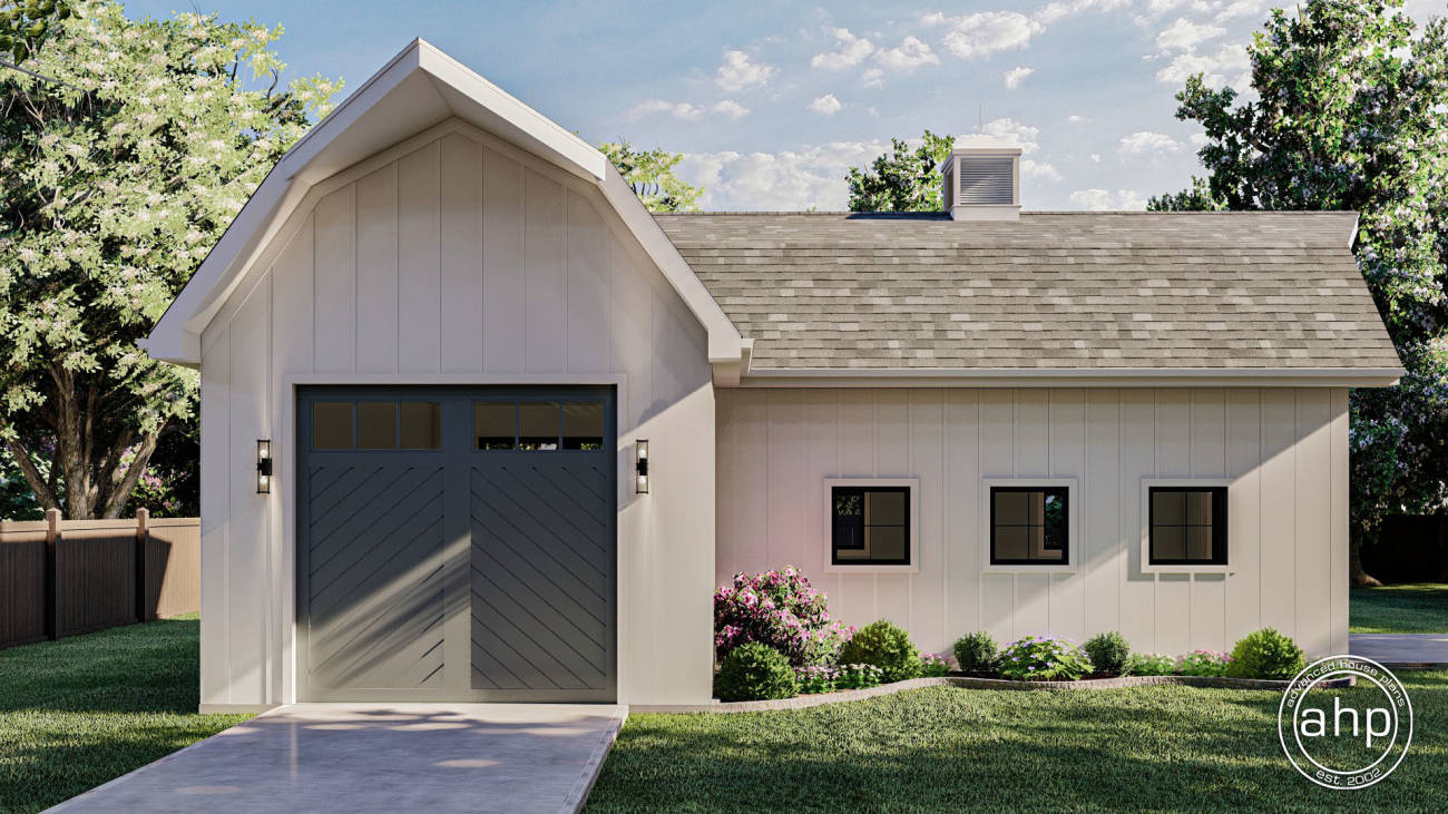 2-Story 3-Car Garages | Legacy 2-Story Workshop 3-Car Garage, image size:1300x731