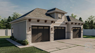 Mediterranean Style Garage Plan | Ackerman