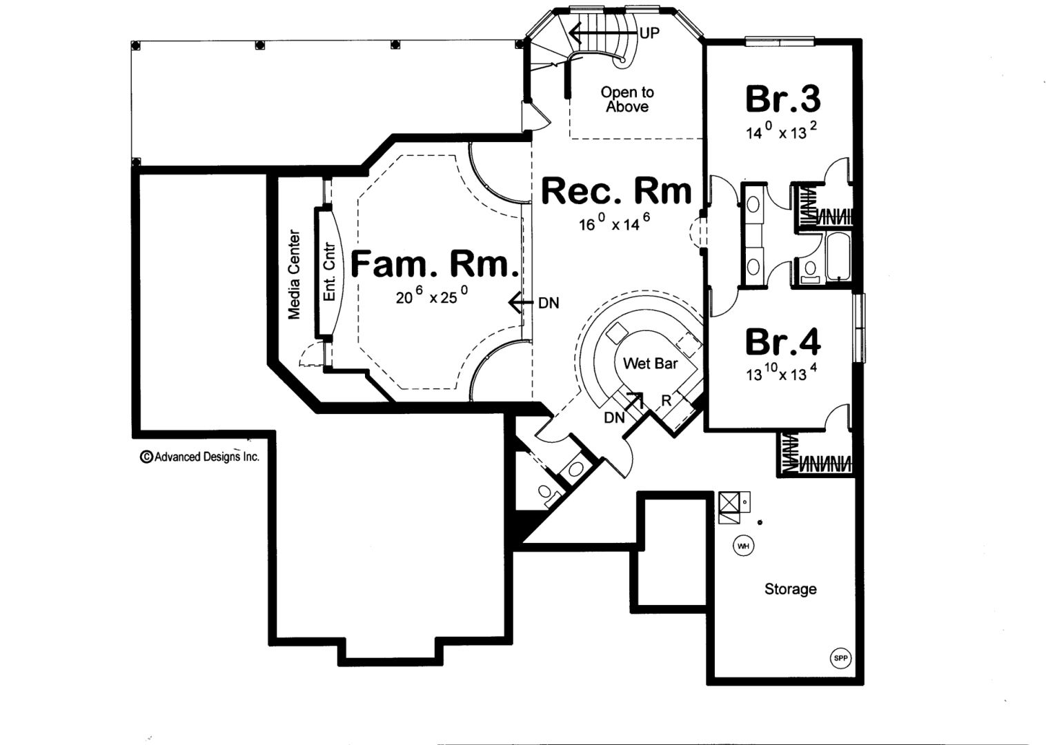 1 Story Mediterranean House Plan | Berkeley