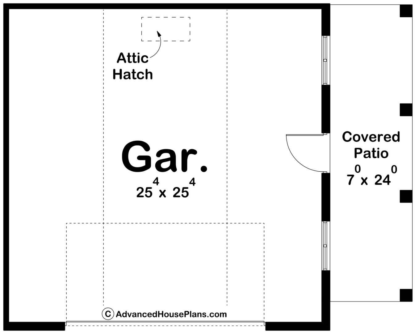 Traditional Garage Plan | Kavanaugh