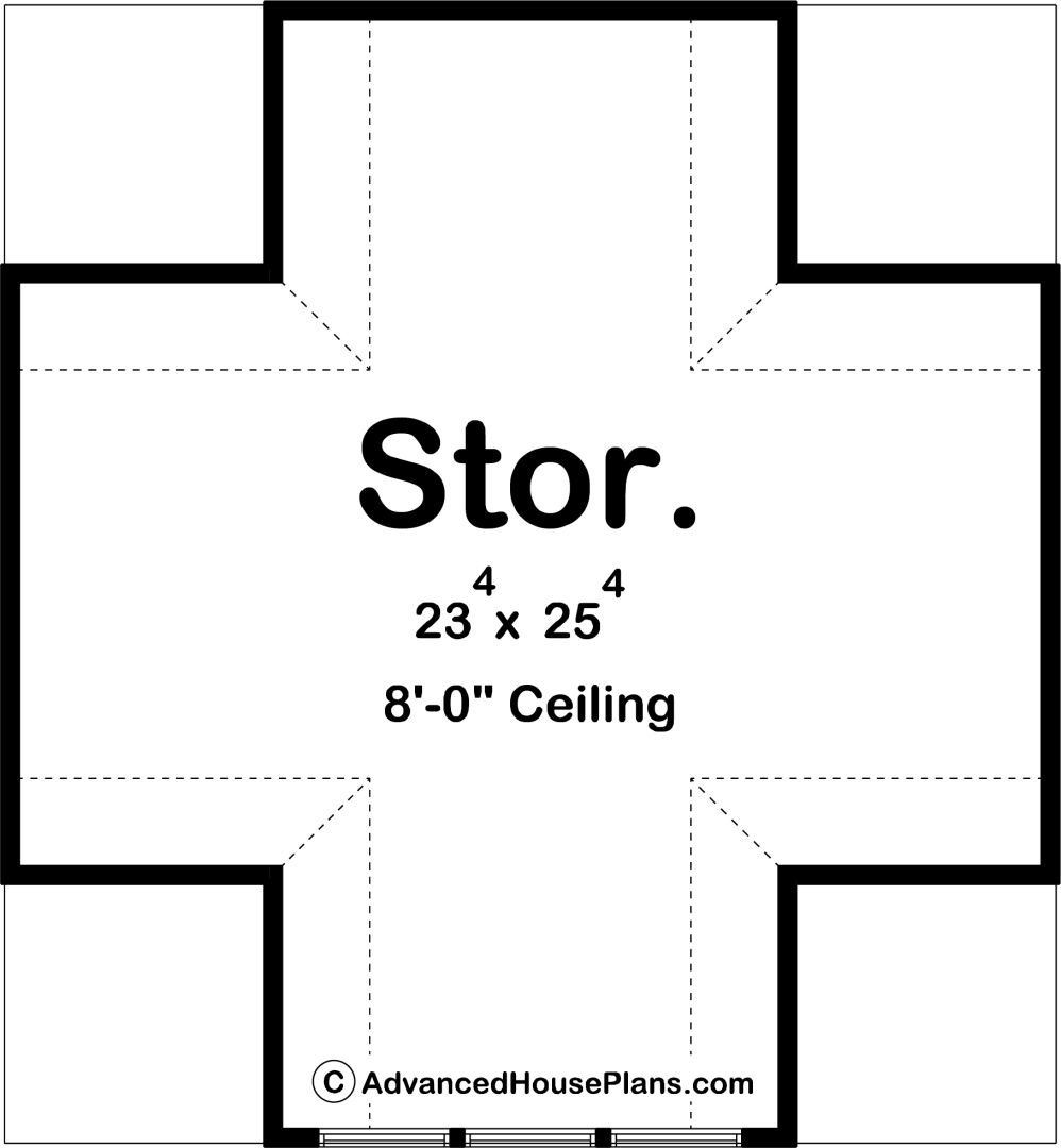 Craftsman Style Garage Plan | Stapleton